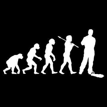Artwork thumbnail, Janitor Evolution by DamnGoodDesign