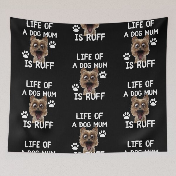 Item preview, Life of a Dog mum is ruff designed and sold by JAdotdotDesigns.