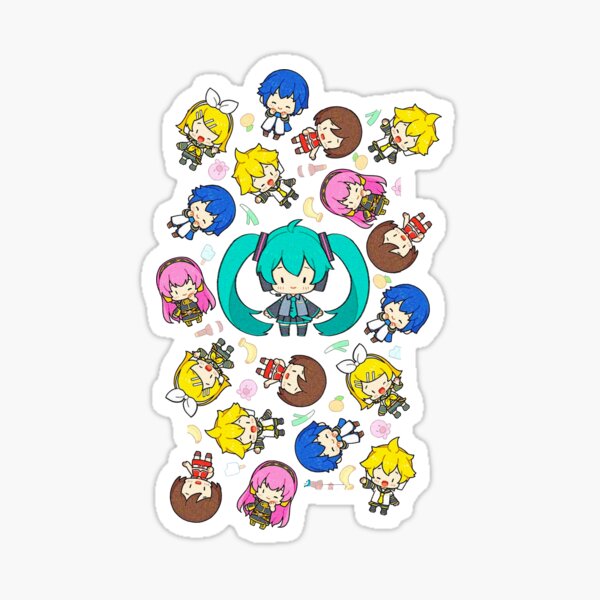 Item preview, Project Sekai Hatsune Miku Patern Sticker  designed and sold by ibuddy.