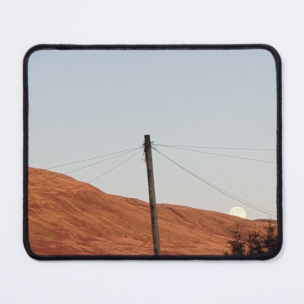 Item preview, Moon rise over golden hills  designed and sold by RSdesignbureau.