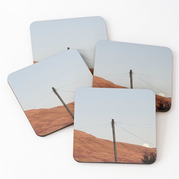 Item preview, Moon rise over golden hills  designed and sold by RSdesignbureau.