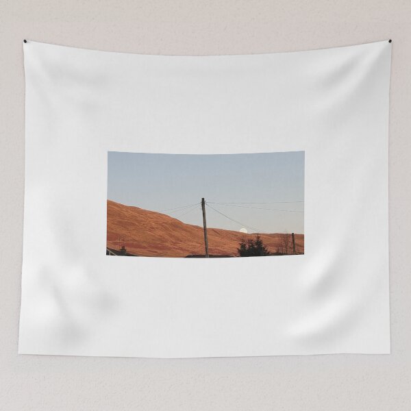 Item preview, Moon rise over golden hills  designed and sold by RSdesignbureau.
