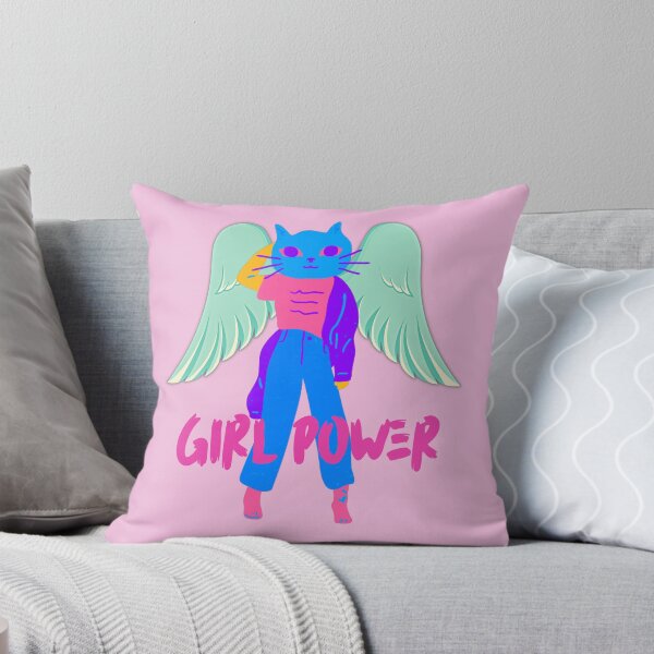 Item preview, fashion cat with angel wings, girl power designed and sold by hui-wen kuo.
