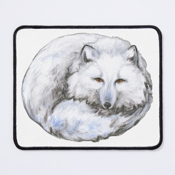 Item preview, Winter arctic fox. White polar fox designed and sold by stasia-ch.