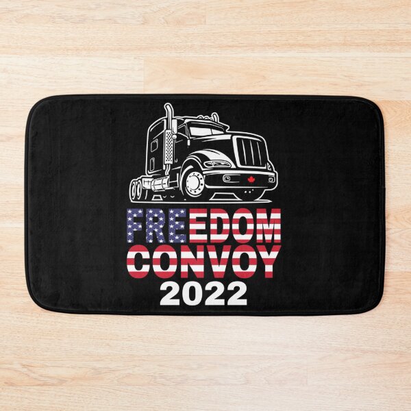 Item preview, Freedom Convoy 2022 In Support of Truckers Mandate Freedom USA Canada Unite   designed and sold by ParkerCraft.