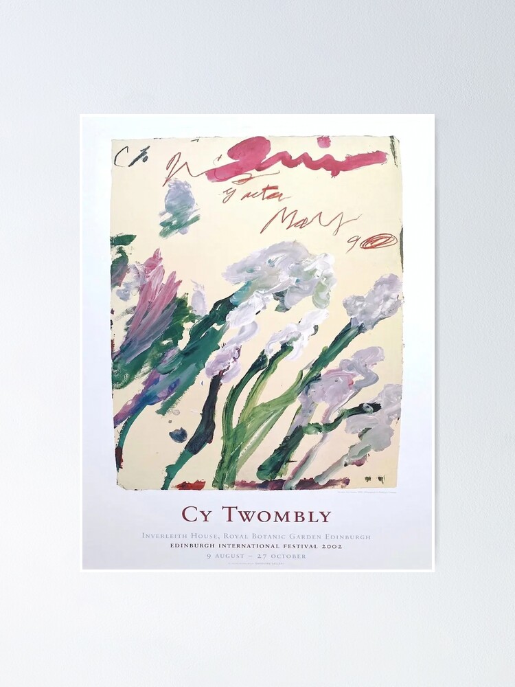 Cy Twombly: Three Dialogues1977 ポスター2nd）-