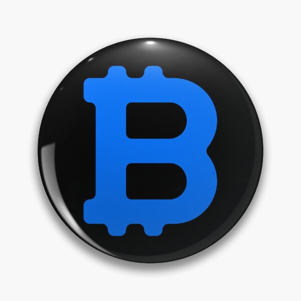 Artikelvorschau, Bitcoin LOGO Blue (BTC) Kryptowährung entworfen und verkauft von Sucryptoz Store.