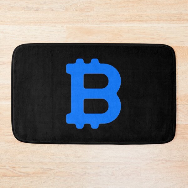 Artikelvorschau, Bitcoin LOGO Blue (BTC) Kryptowährung entworfen und verkauft von Sucryptoz Store.