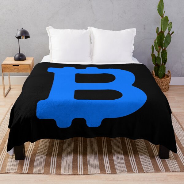 Artikelvorschau, Bitcoin LOGO Blue (BTC) Kryptowährung entworfen und verkauft von Sucryptoz Store.