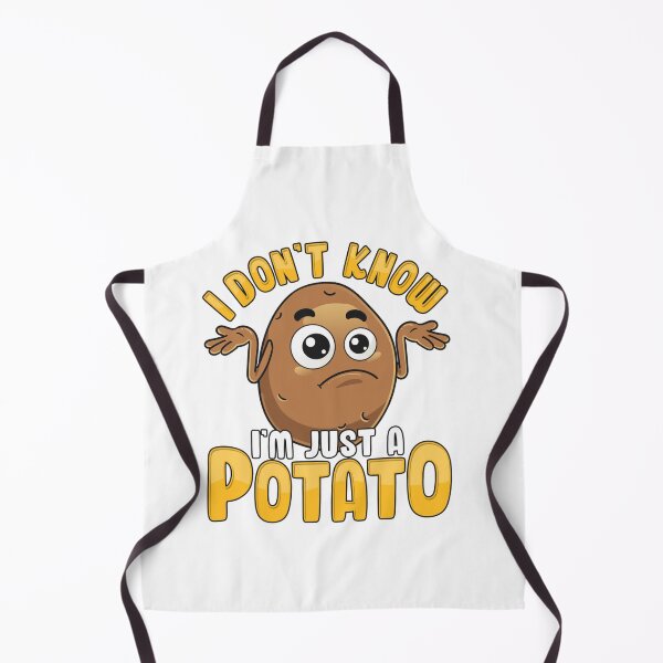 Item preview, I'm Just Potato Funny Cute Vegetabe Vegetarian Vegan, I Love This, Vintage Classic Customize designed and sold by BRTPBM.