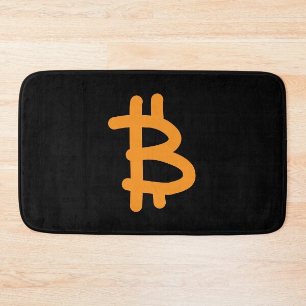 Artikelvorschau, Bitcoin LOGO Orange (BTC) Kryptowährung entworfen und verkauft von Sucryptoz Store.