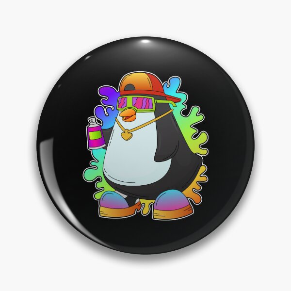 Item preview, Penguin Sprayer Spray can designed and sold by Snabdesign84.