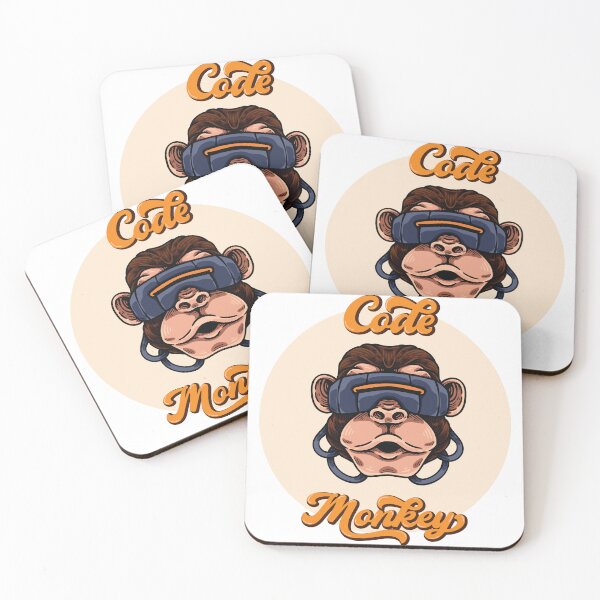 Item preview, Copy of Retro Code monkey designed and sold by Code  Monkeys.