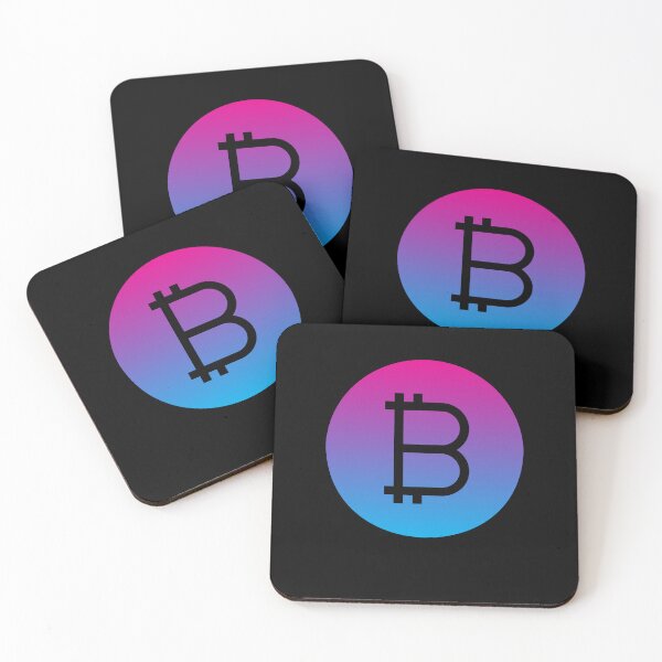 Artikelvorschau, Bitcoin LOGO Lila (BTC) Kryptowährung entworfen und verkauft von Sucryptoz Store.