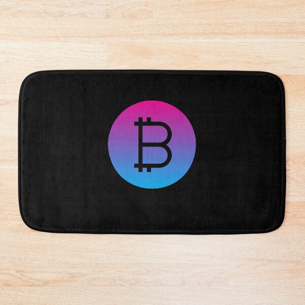 Artikelvorschau, Bitcoin LOGO Lila (BTC) Kryptowährung entworfen und verkauft von Sucryptoz Store.