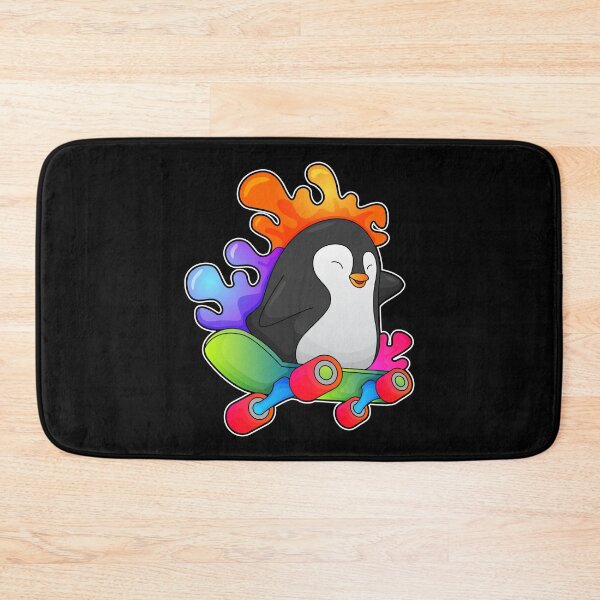 Item preview, Penguin Skater Skateboard designed and sold by Snabdesign84.