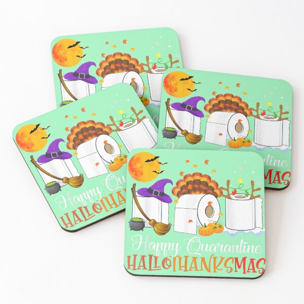 Item preview, Toilet Paper Halloween Merry Xmas Happy Thanksgiving designed and sold by ufodinosaur.