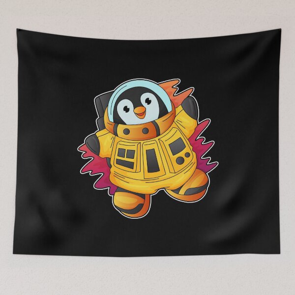 Item preview, Penguin as Astronaut in Suit designed and sold by Snabdesign84.