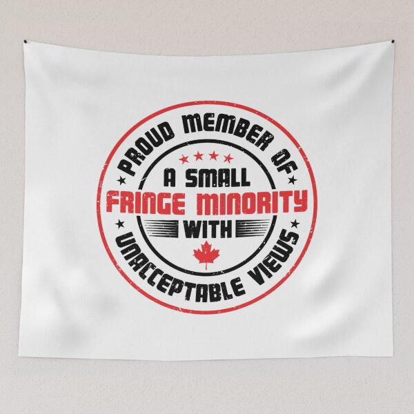 Item preview, Proud Member Of A Small Fringe Minority With Unacceptable Views Truckers Convoy, Truckers For Freedo designed and sold by ParkerCraft.