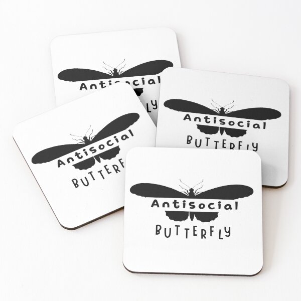 Item preview, Antisocial butterfly  designed and sold by Kikruw.