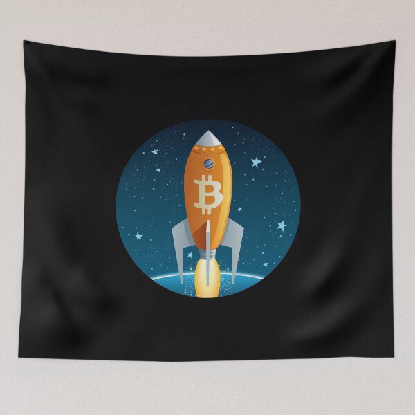 Item preview, Bitcoin To The Moon (BTC) Cryptocurrency designed and sold by Sucryptoz Store.