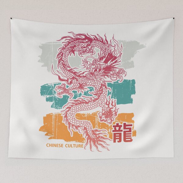 Item preview, Dragon chinese mythology - Traditional chinese dragon culture designed and sold by Desibeau.