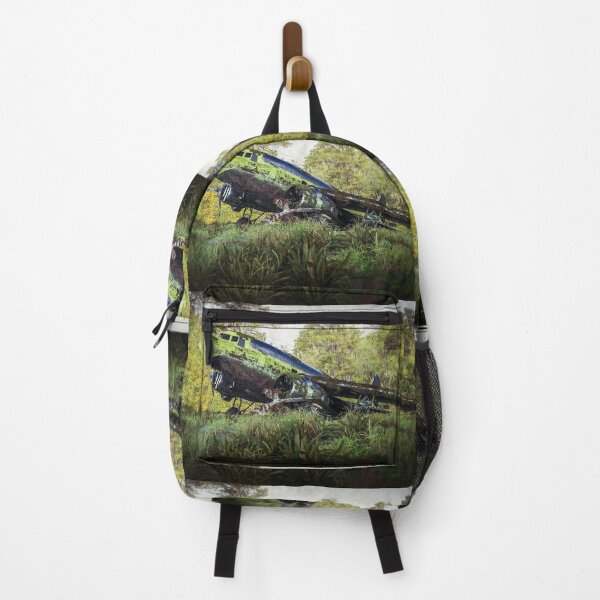 Item preview, Plane wreck in the jungle designed and sold by coolArtGermany.