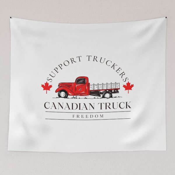 Item preview, Support Canadian Truckers   designed and sold by ParkerCraft.
