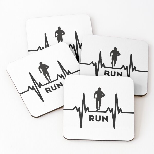 Item preview, Run trail heartbeat designed and sold by PlanBesser.