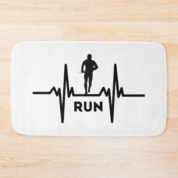 Item preview, Run trail heartbeat designed and sold by PlanBesser.
