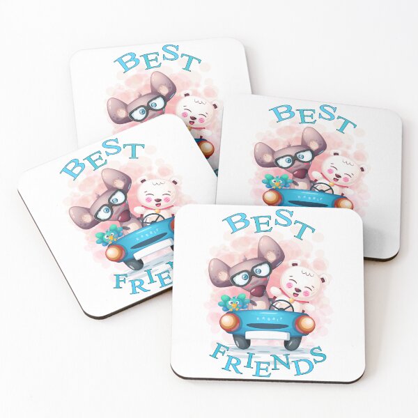 Item preview, Best Friends Bird Rat and Teddy Cartoon designed and sold by aventi24.