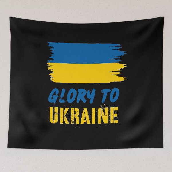 Item preview, Glory To Ukraine, Ukrainian Flag designed and sold by efenem.
