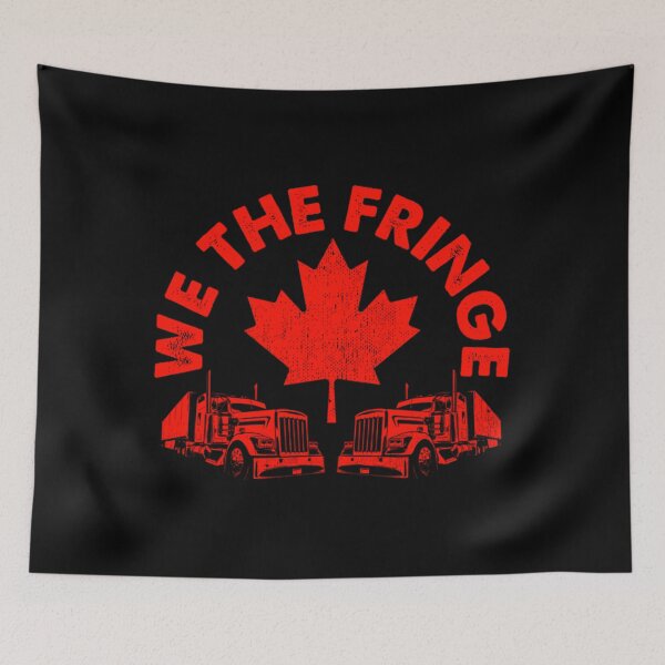 Item preview, We The Fringe truckers mandate freedom convoy    designed and sold by ParkerCraft.