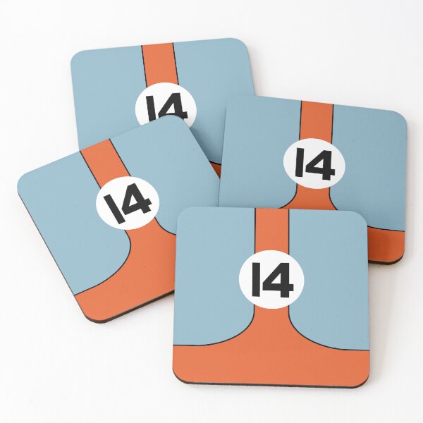 Item preview, Racing Colours Number 14 designed and sold by rogue-design.