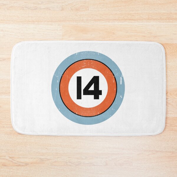 Item preview, Racing Colours Number 14 designed and sold by rogue-design.