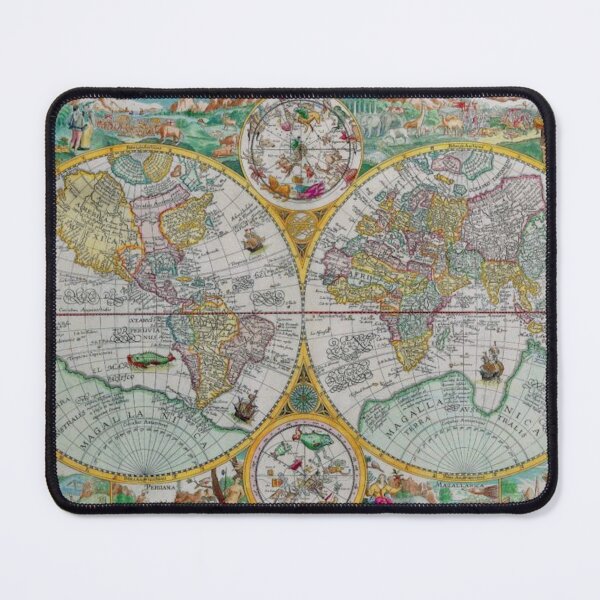 Item preview, terrarum world old map  designed and sold by monamooon.