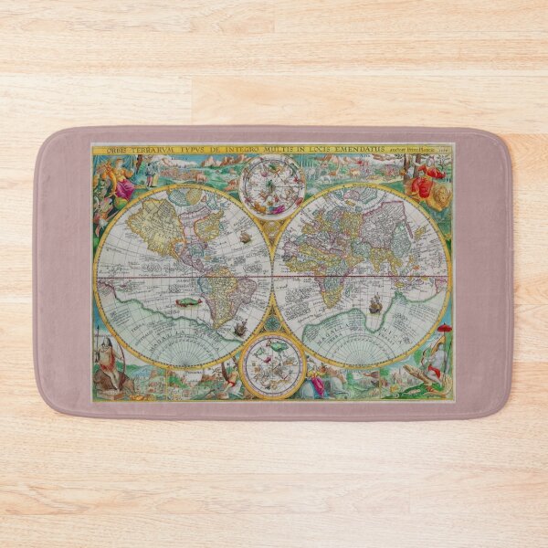 Item preview, terrarum world old map  designed and sold by monamooon.