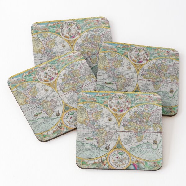Item preview, terrarum world old map  designed and sold by monamooon.