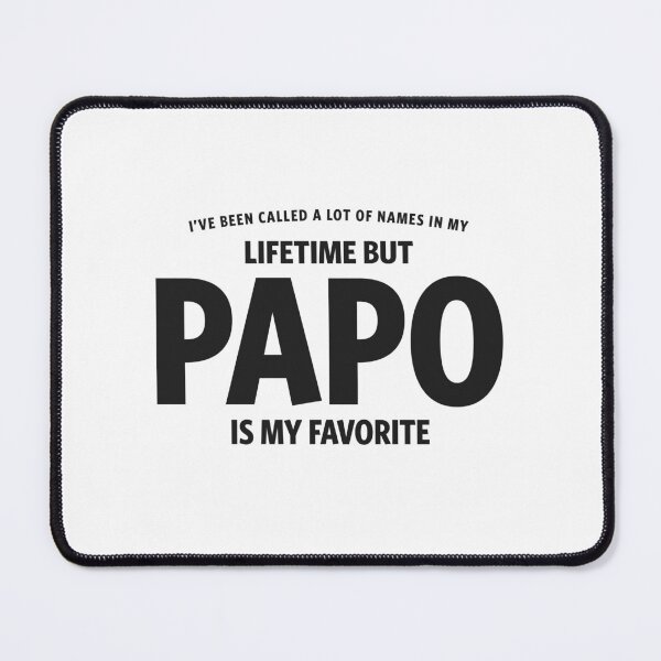Item preview, Mens Name Papo is My Favorite Funny dad Grandpa designed and sold by cidolopez.