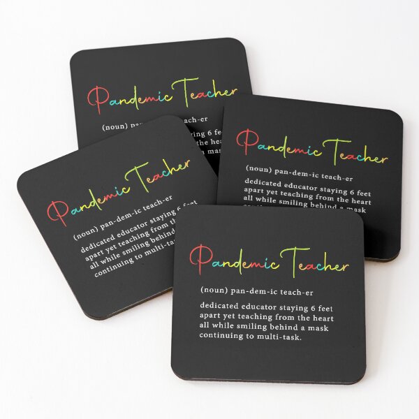 Item preview, Pandemic Teacher Definition Virtual Teaching Survivor designed and sold by Sara-Quinn.