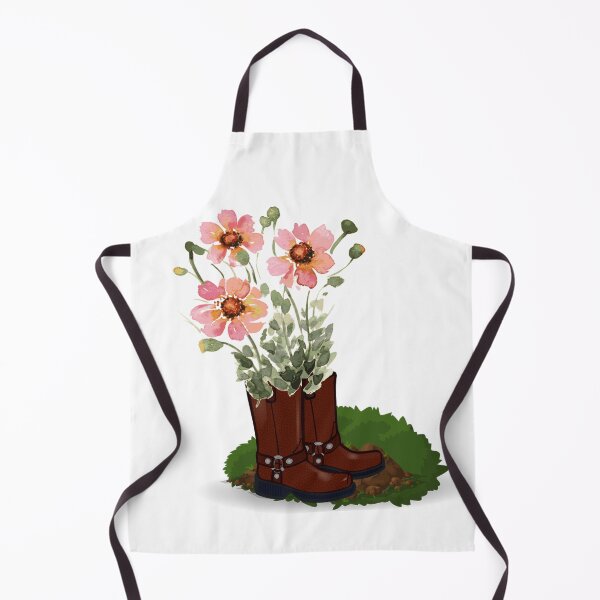 Item preview, Floral Spring Gardening Boots designed and sold by GraphicsClub.