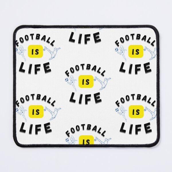 Item preview, Football is life. designed and sold by Design Vibes.