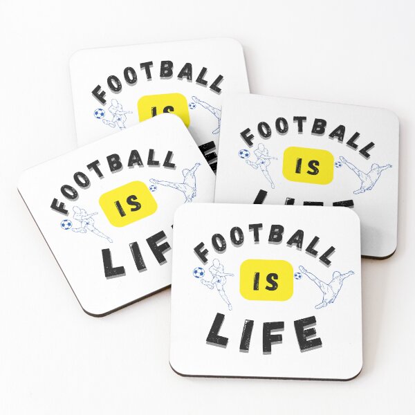 Item preview, Football is life. designed and sold by Design Vibes.