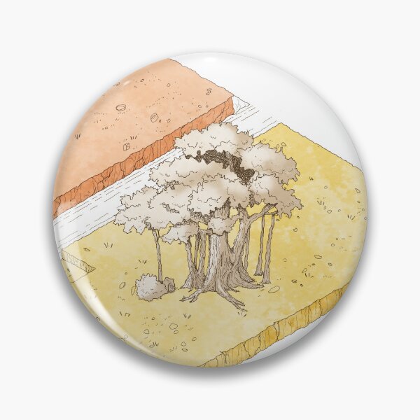 Item preview, Isometric Vietnam Wooden Bridge 1 and Banya Tree 2 - Orange and Yellow designed and sold by ravenainotenshi.
