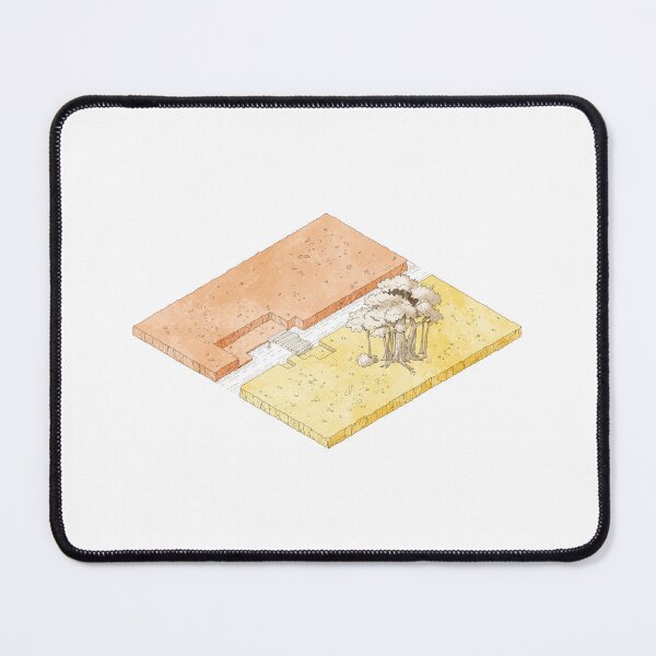 Item preview, Isometric Vietnam Wooden Bridge 1 and Banya Tree 2 - Orange and Yellow designed and sold by ravenainotenshi.