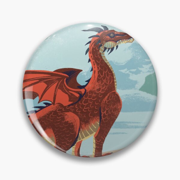 Item preview, Dragon and castle designed and sold by qu-lan.