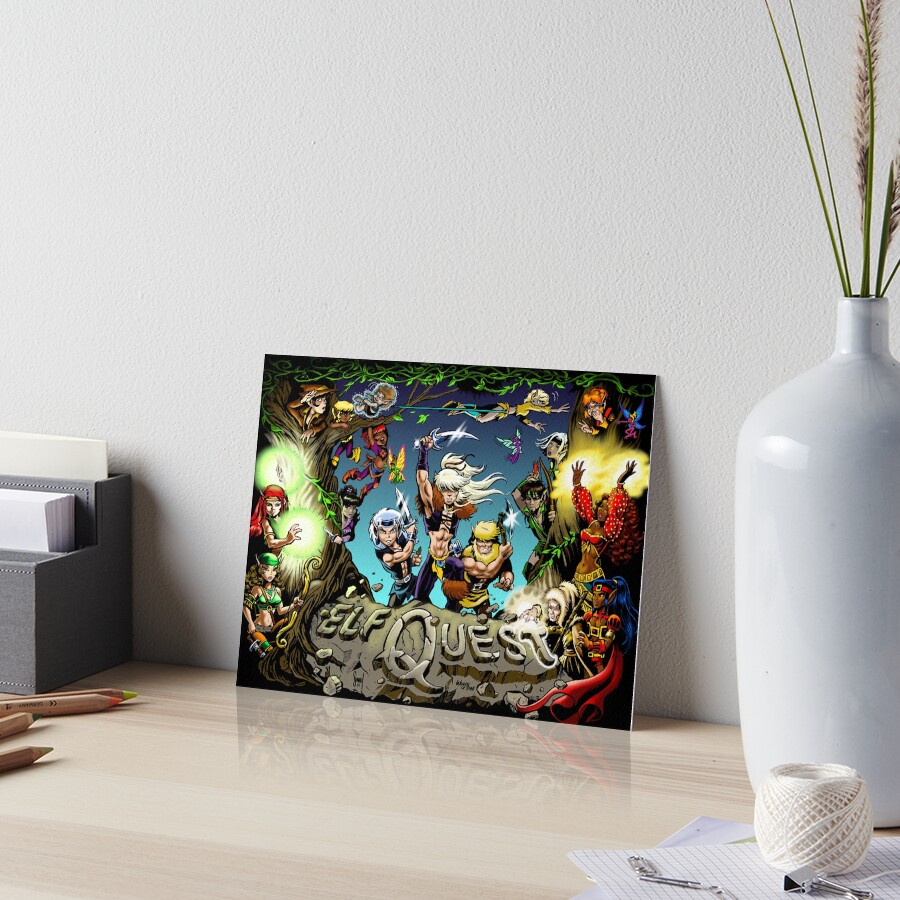 Item preview, Art Board Print designed and sold by elfquest.