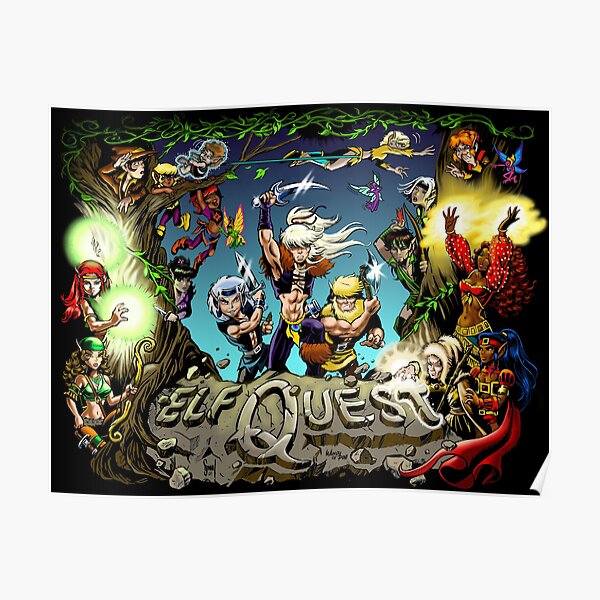 ElfQuest Adventure Poster