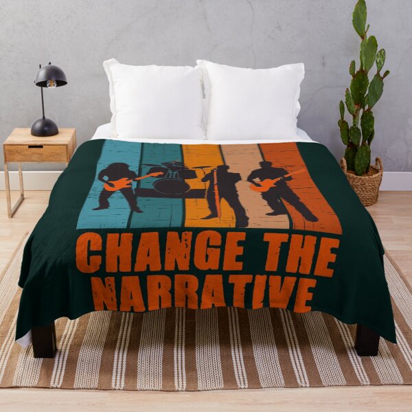 Item preview, Change the narrative - rock band designed and sold by SidTastic .