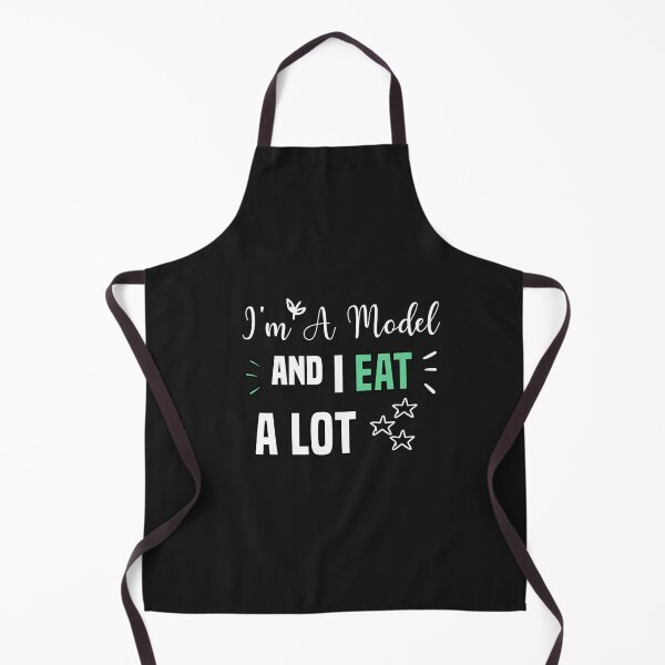 Item preview, funny i'm a model and i eat a lot designed and sold by Crystakim.
